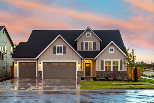 pexels-photo-1396122-1396122-1 Charming family home in Boise, ID with a modern facade and spacious garage.